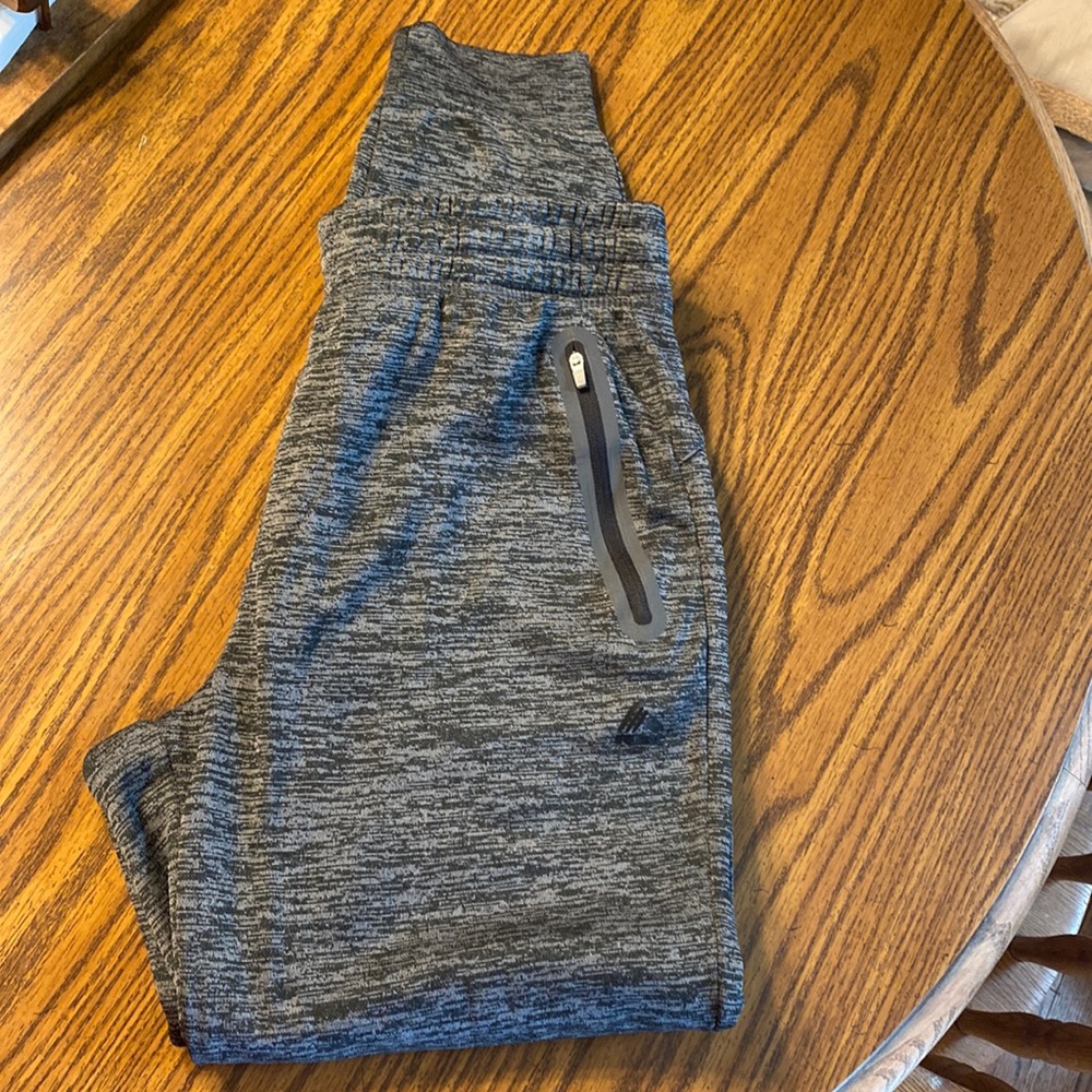 Men’s Heathered Gray, RBX Athletic Pants, Sz M,